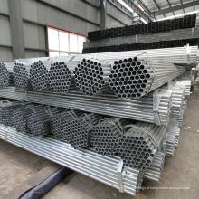 Tubo de aço galvanizado de carbono ERW